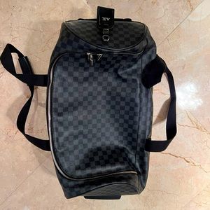 Louis Vuitton Neo Eole 55 Rolling Black Damier Graphite Weekend/Travel Bag